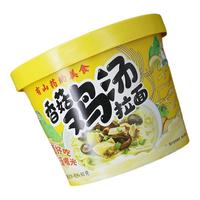 香菜方便面桶装香菜泡面免煮冲泡速食早餐懒人整箱夜宵非油炸