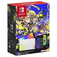 日本直邮Nintendo/任天堂 Switch OLED喷射战士3特别限定版游戏机
