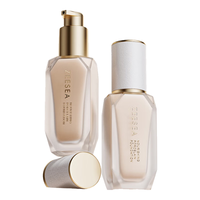 ZEESEA滋色瓷釉粉底液遮瑕持久保湿提亮控油不脱妆混干皮姿色#象牙白30g 超持妆奶油款-象牙白(偏白肤色)