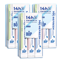 BOP 波普专研 茶爽条装漱口水便携口气清新男女口腔清洁茶味混合装20条/盒*3