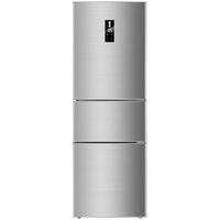 MELING 美菱 BCD-220E3C 直冷三门冰箱 220L 亚光银