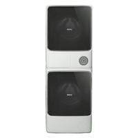 MINIJ 小吉 JW100-74WHQBW+JH100-7FWHQW 热泵式洗烘套装 白色