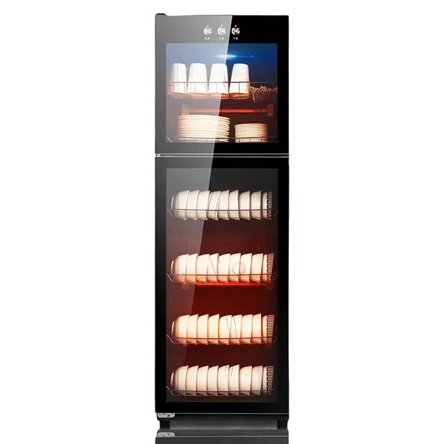 金立厨电 消毒柜立式消毒碗柜家用商用大容量餐具双门 380L臭氧+红外线消毒+中高温