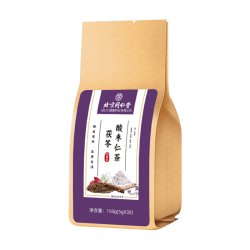 同仁堂 酸枣仁百合茯苓茶睡眠改善茶睡眠质量差多梦长期失眠养生茶150g