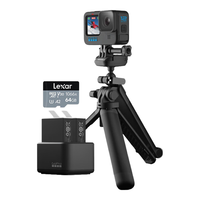 GoPro HERO12 Black运动相机 防抖防水摄像机 户外潜水滑雪照相机 自拍续航