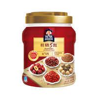 桂格 QUAKER 五红即食燕麦片860gx1罐早餐营养