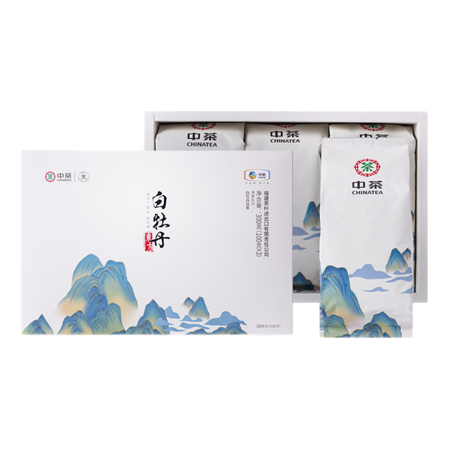 中茶 特级 白牡丹白茶 300g 礼盒装