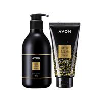AVON 雅芳 小黑裙香体乳身体乳套装 小黑裙400g+闪耀400g优雅润泽
