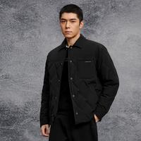 海澜之家 25冬季动力火箭鸭绒衬衫款男士羽绒服