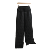 雪中飞 女式遮肉显瘦四防直筒羽绒裤冬季显高显瘦日常通勤