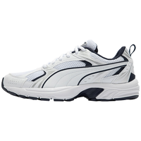 彪马(PUMA)男女同款休闲复古轻便透气跑步鞋 MILENIO CN 390002 白-粗呢蓝-银色-01 41
