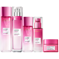巴黎欧莱雅L'OREAL PARIS 欧莱雅套装复颜抗皱紧致护肤品礼盒化妆品水乳眼霜补水保湿面霜七夕礼物 葡萄籽五件套