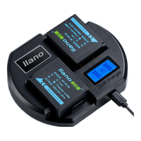 IIano 绿巨能 llano）富士电池NP-W126S相机电池C3.0快充充电器xs10 x100v xt30 xt20 xe4微单相机电池 两电双充