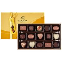GODIVA 歌帝梵 比利时歌帝梵GODIVA金装15枚巧克力礼盒圣诞节