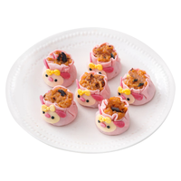 爱稞云点香菇猪肉卡通烧麦240g*2袋(12个)儿童营养早餐速冻食品烧卖 【粉兔】猪肉卡通烧麦480g/12个