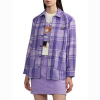 百亿补贴：:CHOCOOLATE It 女装翻领格纹衬衫 8653AWL