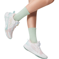 LI-NING 李宁 童鞋儿童跑步鞋男女大童朱雀1.0反光轻质回弹运动鞋27 樱草粉/标准白 37