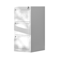 欧宝美挂劳柜挂快劳文件柜卡箱A4挂柜捞资料柜白色加厚款