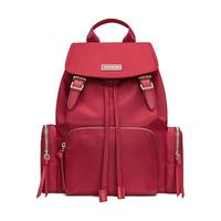 新秀丽（Samsonite）女士双肩包包新款书包女ins风背包休闲旅行包TQ4 红色