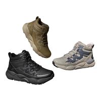 斯凯奇 SKECHERS 男加绒保暖高帮棉鞋 轻质柔软雪地靴