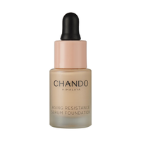 自然堂粉底液 致润精华小滴管粉底液升级版 养肤底妆彩妆化妆品(遮瑕修容清爽滋润保湿服帖不拔干)干皮 #01亮白色3mL中小样