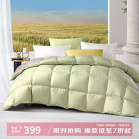 富安娜 FUANNA 家纺 羽绒被芯白鸭绒被子加厚保暖冬天被芯被褥 四季被 152*210cm