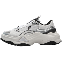 FILA FUSION斐乐潮牌BIANCO II女鞋休闲鞋厚底鞋运动鞋 雨雾灰/银灰色-NS 35.5