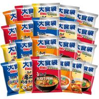 康师傅大食袋方便面15袋泡面香辣红烧多口味组合混搭夜宵