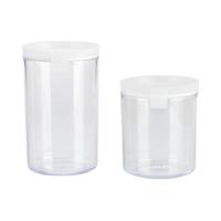 CHAHUA 茶花 食物收纳盒罐五谷杂粮食物茶叶干货密封保存弹扣储物罐收纳盒650ml