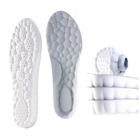 步云【3双】运动鞋垫男增高防臭鞋垫弹力冬季高弹软军训灰色 43-44 3双|43-44|可裁剪