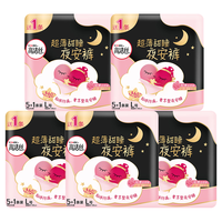 kotex 高洁丝 经典系列 夜安裤裤型卫生巾 L 6片*5包