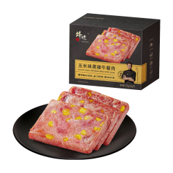 锋味派 黑猪午餐肉玉米味316g/8片独立片装 儿童早餐速食火腿肠火锅食材