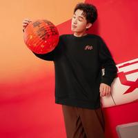 361° 【加绒保暖】秋冬保暖防风套头绒里卫衣宽松休闲卫衣