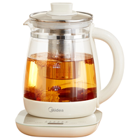 Midea/美的 316L材质玻璃面板 养生壶 1.5L