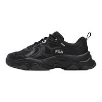 斐乐（FILA）火星3复古跑步鞋女鞋2024冬季老爹鞋休闲运动鞋 黑-BK 37.5