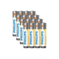 PHILIPS飞利浦5号电池7号碳性AAA1.5V儿童玩具挂钟鼠标一次性碳性电视空调遥控器钟表正品普通干电池五七号批发包邮（7号碳性电池）