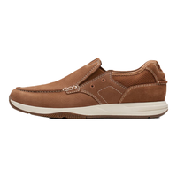 Clarks 其乐 航行系列 男士休闲一脚蹬乐福鞋 261769757 浅棕褐色 39.5