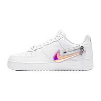 NIKE 耐克 Air Force 1 '07 PRM 男士运动板鞋 CW6558-001 黑/激光红/白色 39