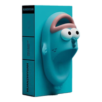 FOURDATRY小丑鱼拖鞋夏季踩屎感女家居外穿搞怪防滑可爱丑鱼凉拖鞋 湖蓝 36-37