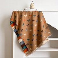 FOURDATRY 新款仿羊绒女可爱加厚围脖