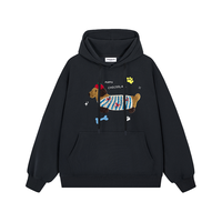 i.t  CHOCOOLATE腊肠小狗连帽卫衣男冬加绒时尚外套