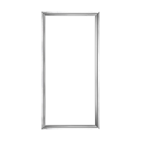 雷士 NVC   Lighting照明 ）厨房灯led集成吊顶厨卫灯吸顶灯铝扣板卫生间平板面板灯24W 拉丝银24W厨卫