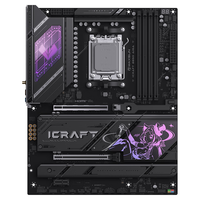 铭瑄 iCraft B850 AIGA瑷珈主板支持 CPU AMD9700X/9800X3D/9950X3D/9500F(AMD B850/AM5接口）