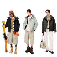 网易严选 【-30℃抗寒】90鹅绒 720+蓬松短款派克五防羽绒服