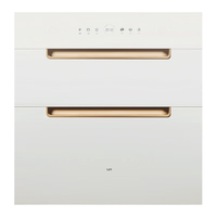 优盟（UM）消毒柜家用 白色小型厨房嵌入式消毒碗柜三层 婴儿餐具高温紫外线碗筷消毒 UX331B ⭐⭐【独立三层120L】304#碗架