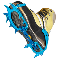 兄弟捷登 BRS-S3 雪豹行走铝爪户外专业冰爪雪爪防滑钉链绑式雪地冰爪 (BRS-S3 雪豹行走冰爪 蓝色)