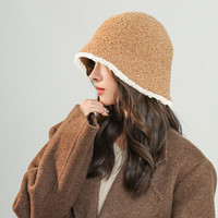 H7 百搭羊羔毛绒渔夫帽