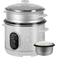 AUX 奥克斯 电饭煲5L电饭锅 直身式带蒸笼