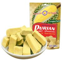 泰奥琪 ThaiAoChi 冻干金枕头榴莲干30g 泰国进口无添加果干蜜饯解馋零食
