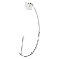 宝家洁宝家洁擦玻璃家用高层窗外刮水器高楼双面洗玻璃擦窗清洁工具 【手持短款】外窗-共1舒棉头